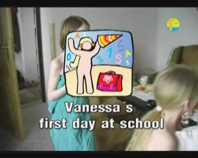 Vanessa First day at School