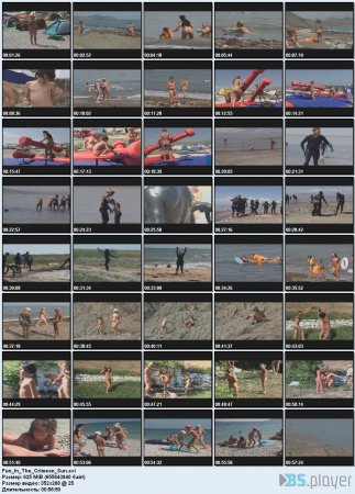 Fun In The Crimean Sun (family nudism, family naturism, young naturism, naked boys, naked  girls)