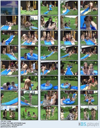 Slide in the Summer (family nudism, family naturism, young naturism, naked boys, naked girls)