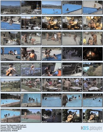 Around The Mountains Of Youth (family nudism, family naturism, young naturism, naked boys, naked girls)