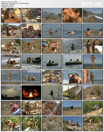 Crimea Revisited_part-1 Fox Bay - The Beginning_KCN (family nudism, family naturism, young naturism, naked girls, naked boys)