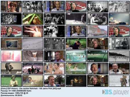 ZDF-History - Die nackte Wahrheit - 100 Jahre FKK [HD] (family naturism)