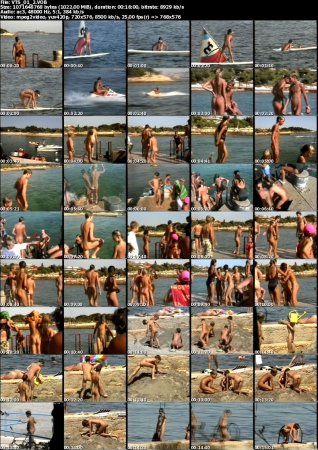 Wilde Bande (family nudism, young naturism, naked boys, naked girls, naked beach)