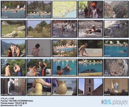 Naturists among the Mountains (DVD) (family nudism, young naturism,  naked boys, naked girls)