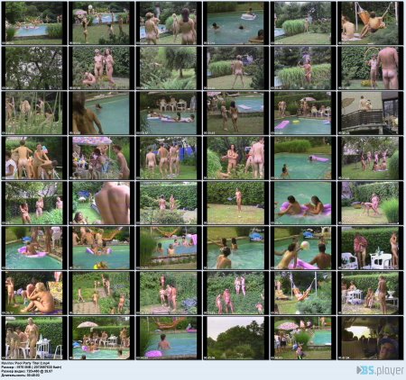 Havirov Pool Party Titel 2 (family nudism, family naturism, young naturism, naked boys, naked girls)
