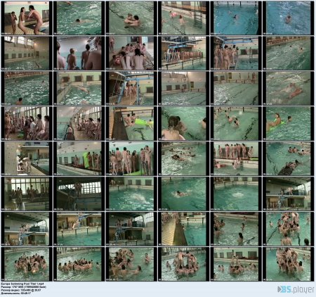 Europa Swimming Pool (family nudism, family naturism, young naturism, naked boys, naked girls)