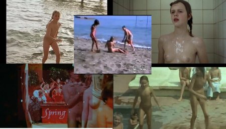 Сollection of fragments #10 (young naturism, naked girls)