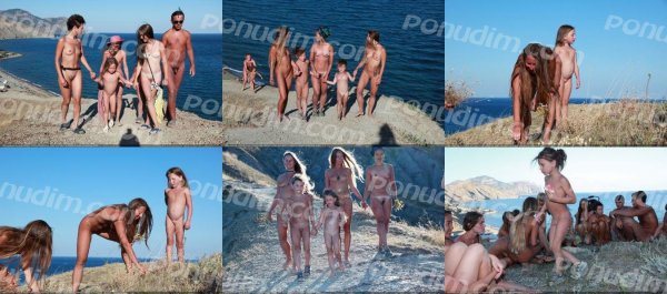 Steep Climb 4 (family nudism, family naturism, young naturism, naked boys, naked girls)