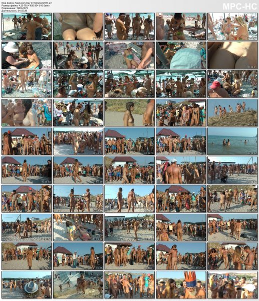 Neptune's Day in Koktebel 2017 HD (family nudism, family naturism, young naturism, naked girls, naked boys)