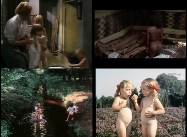 Сollection of fragments #47 (young naturism, naked boys, naked girls)