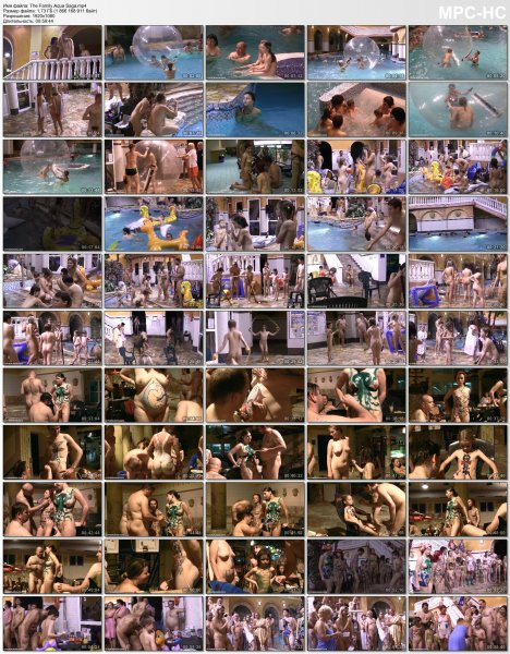 The Family Aqua Saga HD (family nudism, family naturism, young naturism, naked girls, naked boys)