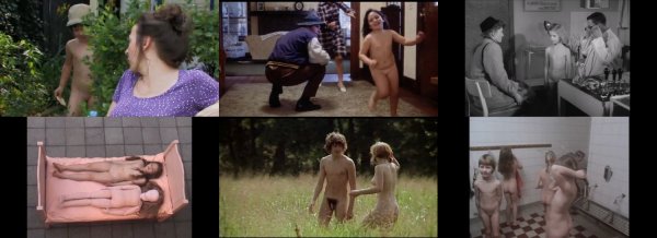 Сollection of fragments #50 (young naturism, naked boys, naked girls)