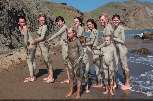 Day Of The Mud 7 (family nudism, family naturism, young naturism, naked boys, naked girls)