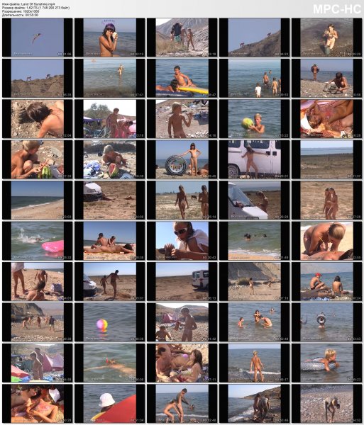 lLand Of Sunshine HD (family nudism, family naturism, young naturism, naked girls, naked boys)