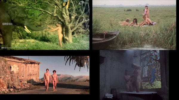 Сollection of fragments #59 (young naturism, naked boys, naked girls)