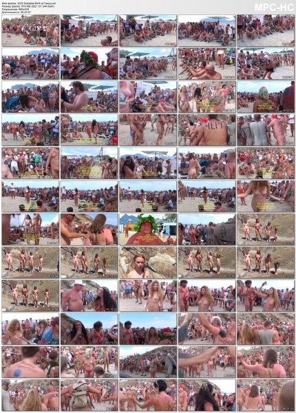 Koktebel Birth of Venus 2020 (family nudism, family naturism, naked boys, naked girls)