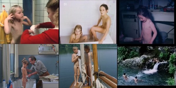 Сollection of fragments #80 (young naturism, naked boys, naked girls)