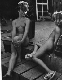 Family naturism retro photo album (3 of 5)  (family nudism, family naturism, young naturism, naked boys, naked girls)