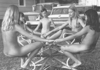 Family naturism retro photo album (4 of 5)  (family nudism, family naturism, young naturism, naked boys, naked girls)