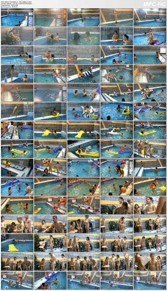 Contests In The Water 1 (family nudism, family naturism, young naturism, naked boys, naked girls)