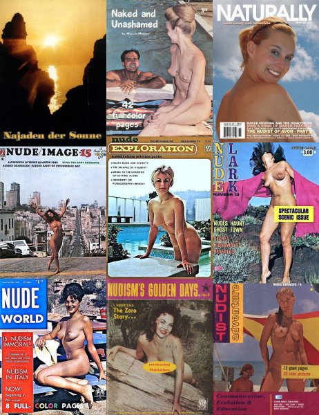 Nudist Magazine #4 (selection of magazines )  (naked boys, naked girls, nudism, naturism)