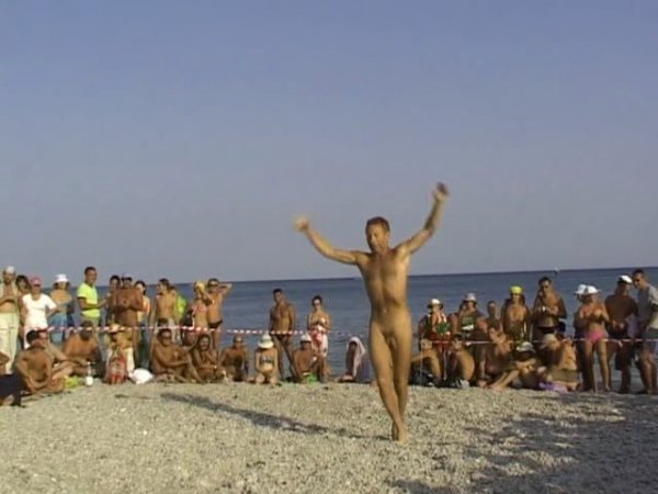 Dance Competition in Koktebel  (family nudism, family naturism, young naturism, naked girls, naked boys)