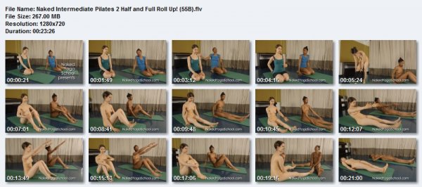 Naked Intermediate Pilates 1-4