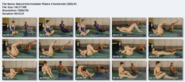 Naked Intermediate Pilates 1-4