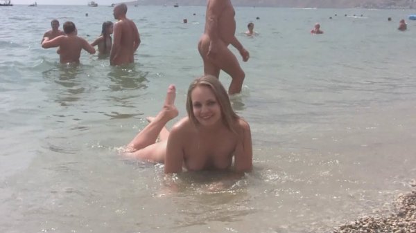 Nudists and naturists of Koktebel and Fox Bay (nudist beach in Koktebel 6)