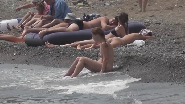 Nudists and naturists of Koktebel and Fox Bay (tent city...)