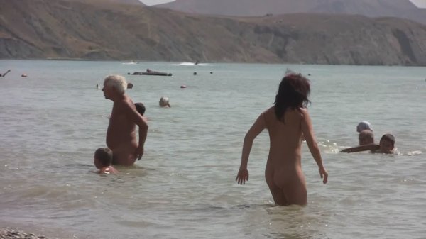 Nudists and naturists of Koktebel and Fox Bay (nudist beach in Koktebel 5)