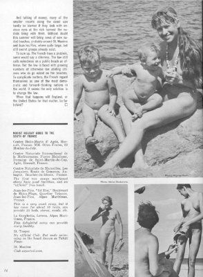 Nudist Magazine #14 (selection of magazines, naked boys, naked girls)