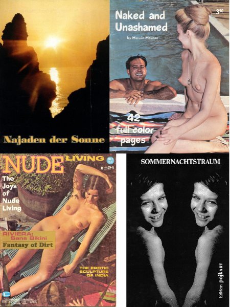 Nudist Magazine #14 (selection of magazines, naked boys, naked girls)