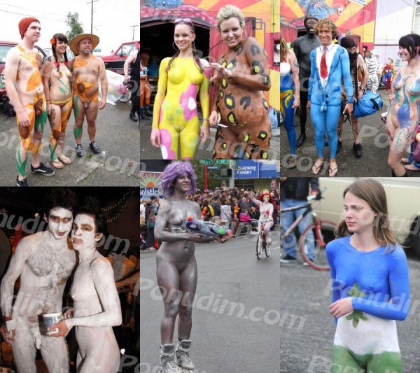 Nudism art festival