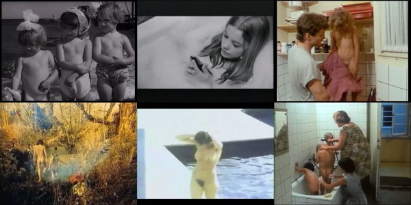 Сollection of fragments #128 (young naturism, naked girls, naked boys)