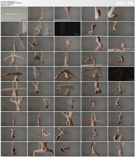 Magdalena - Nude Anti Gravity Yoga