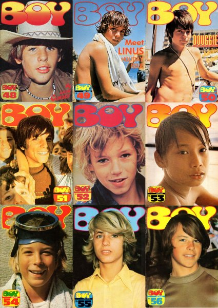 Nudist Magazine #16 (selection of magazines, naked boys)