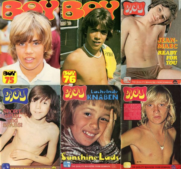 Nudist Magazine #19 (selection of magazines, naked boys)