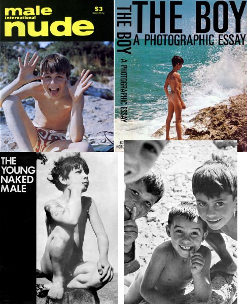 Nudist Magazine #24 (selection of magazines, naked boys, naked girls)