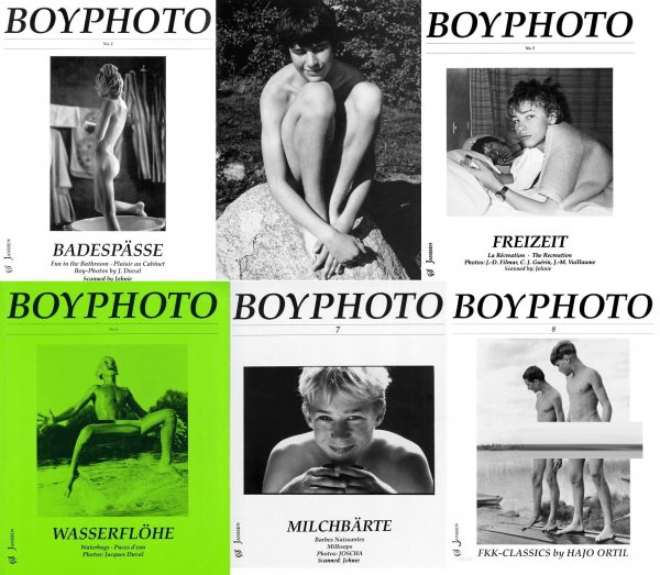 Nudist Magazine #25 (selection of magazines, naked boys)