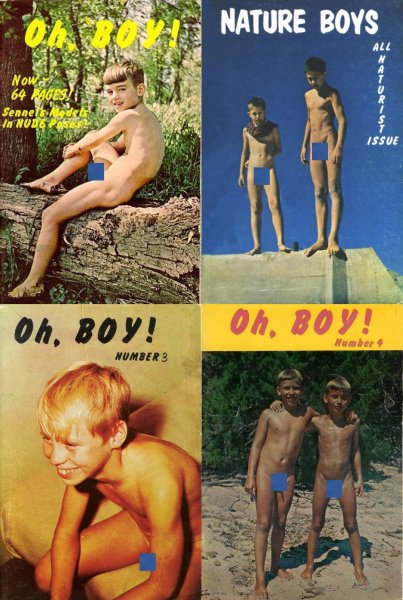 Nudist Magazine #32 (selection of magazines, naked boys)