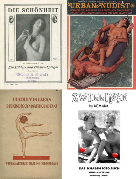 Nudist Magazine #43 (selection of magazines, retro naturism, naked boys, naked girls)