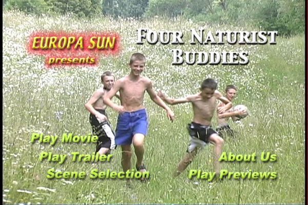 Four Naturist Buddies