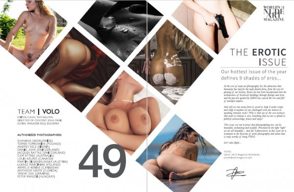 VOLO (Erotic Nude Issue) #49 - 2017 - 172 Pages Of Art