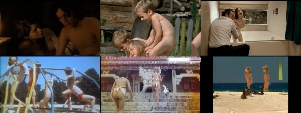 Сollection of fragments #162 (young naturism, naked girls, naked boys)