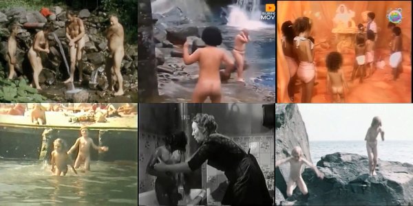 Сollection of fragments #163 (young naturism, naked girls, naked boys)