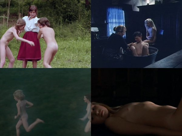 Сollection of fragments #164 (young naturism, naked girls, naked boys)