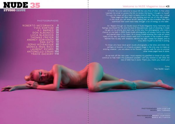 NUDE Magazine - Issue 35 - Studio Issue - February 2023