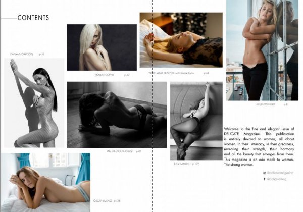 Delicate Magazine No.8 (Nude Photography Magazine)