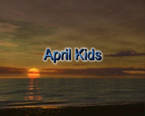 April Kids (family nudism, family naturism, young naturism, naked girls, naked boys)